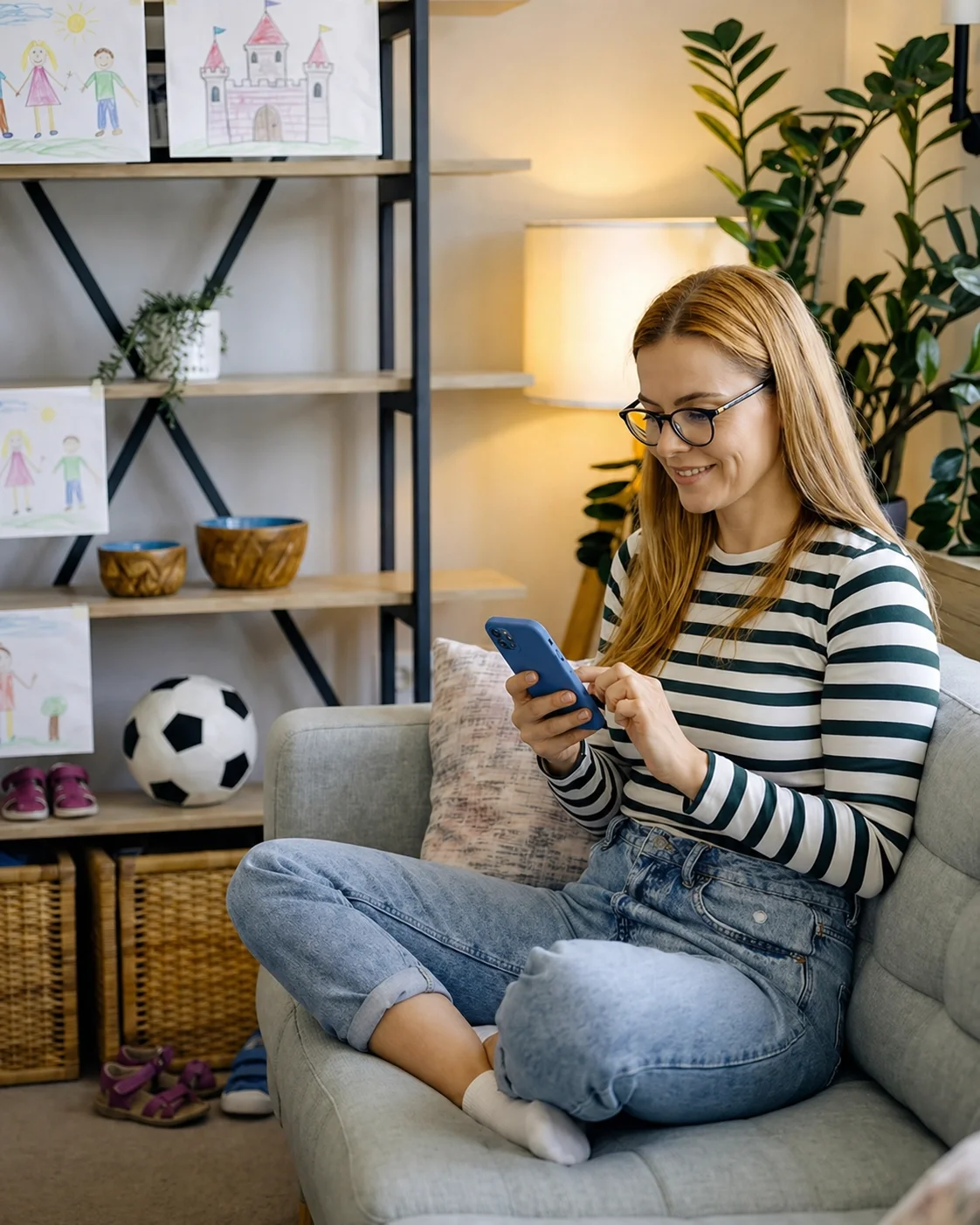 Woman using MindDrive to understand family and caregiving pressure